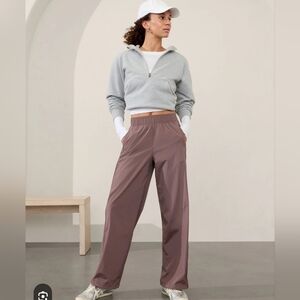 Athleta Mauve Track Pants